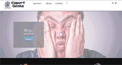 Desktop Screenshot of expertgeeks.co.uk
